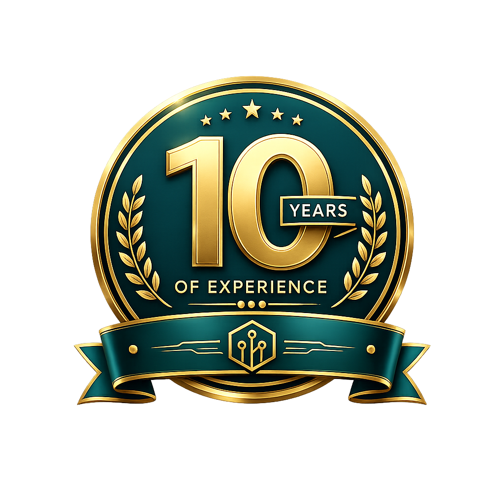 10 Years Experience